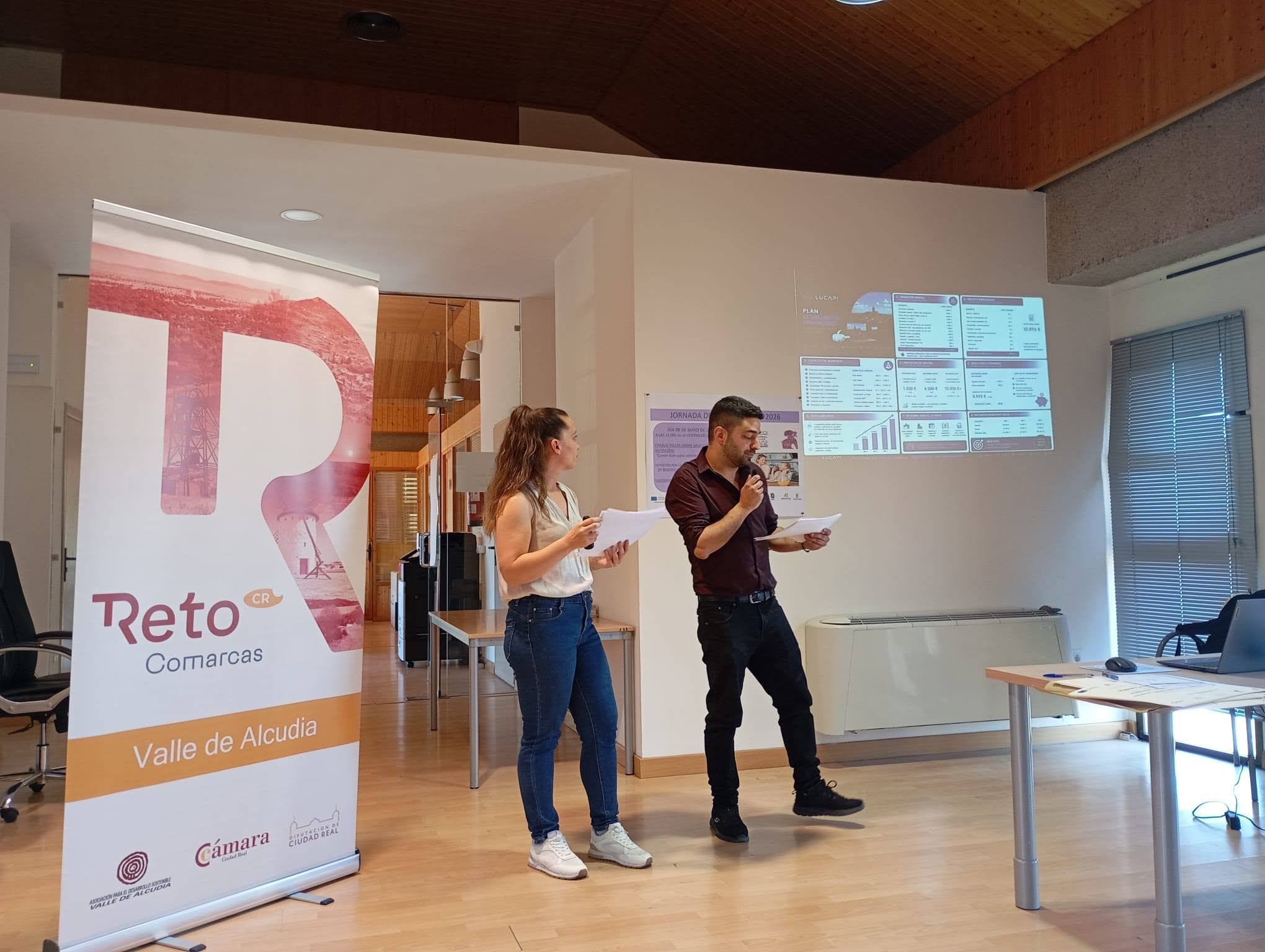 Presentacion de proyecto en el programa Reto Comarcas