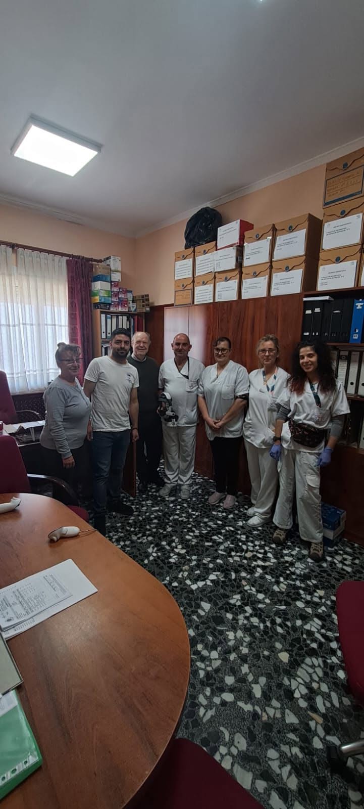 Equipo de Luengo VR en una residencia